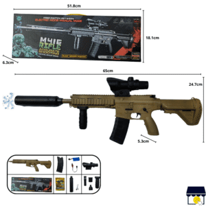 Pistola De Hidrogel Tamaño Grande M416 – Beige