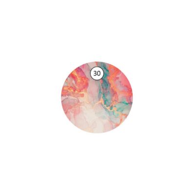 BASE CIRCULAR MARMOL #30 ROSADO Y VERDE