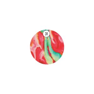 BASE CIRCULAR MARMOL #31 ROJO Y VERDE