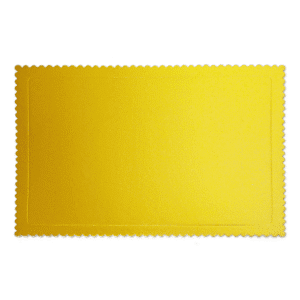 BASE RECTANGULAR #30X40 - DORADA