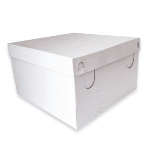 CAJA DE TORTA (30X30X15CM) - BLANCO