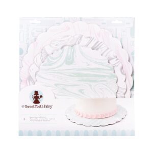 SET 3 PISOS PARA TORTA MARMOL SUGARBELLE