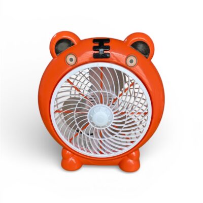 Ventilador portatil color naranja