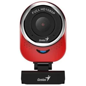 Cámara Genius Qcam 6000 Fhd 1080p Usb Red