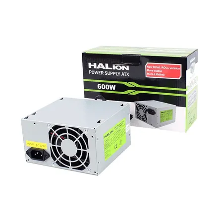 Fuente de poder HALION ATX-600W