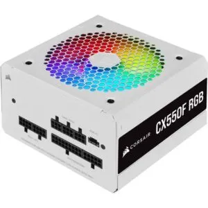 Fuente RGB Corsair CX 550W 80 Plus Bronce Modular White CP-9020225-NA