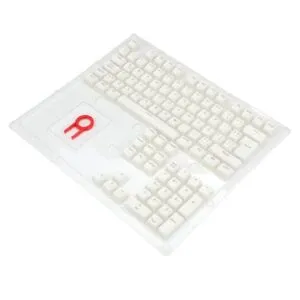 Keycaps Redragon Scarab A130w White Teclado Mecánico Inglés