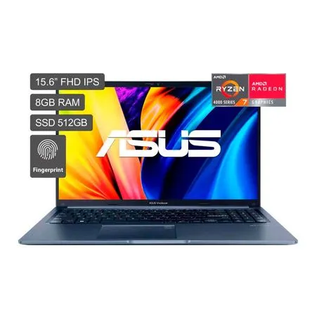 Laptop Asus Vivobook M1502LA 15.6" AMD Ryzen 7 - 4800h 8GB Ram 512GB SSD
