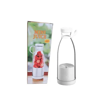Licuadora Portátil Inalámbrico Recargable Tipo Botella 420ml
