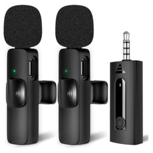 Microfono Inalambrico Solapero Profesional Jack 3.5 Dual K35