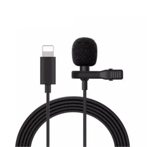Micrófono Lavalier Solapa Pechero Lightning Iphone
