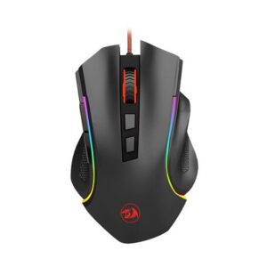 Mouse Gamer Redragon Griffin Black M607 RGB 7200 DPI