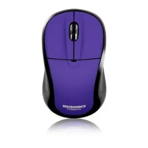 Mouse Inalambrico 1200dpi 3b Morado Inalámbrico Micronics Freedom M723