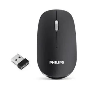 Mouse Inalámbrico Philips SPK7305 Negro