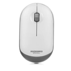 Mouse Inalámbrico Recargable Micronics Brickell White