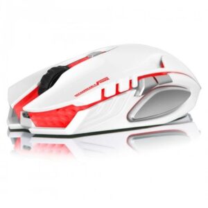 Mouse Micronics Inalámbrico Alien Wifi Blanco