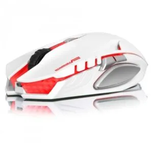 Mouse Micronics Inalámbrico Alien Wifi Blanco