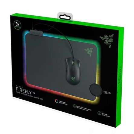 Mousepad Razer Firefly V2 Hard Ultra Negro