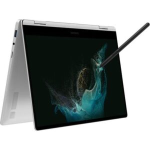 Samsung 13.3 "Galaxy Book2 360 Laptop (i7-1255U, 16GB, 512GB SSD, Windows 11 Pro, Silver)