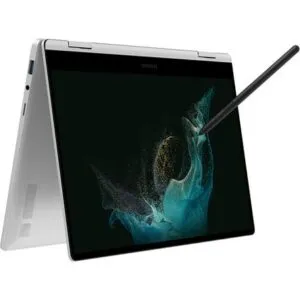 Samsung 13.3 "Galaxy Book2 360 Laptop (i7-1255U, 16GB, 512GB SSD, Windows 11 Pro, Silver)
