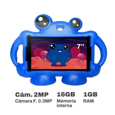 Tablet Advance Intro TR7989 7" 1GB RAM 16GB Cover Azul