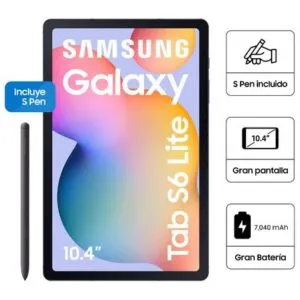 Tablet SAMSUNG S6 LITE 10.4″ 128GB HDD 4GB Gris