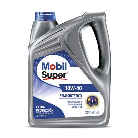 Aceite Mobil Super Semisintético 10W-40 4X4L