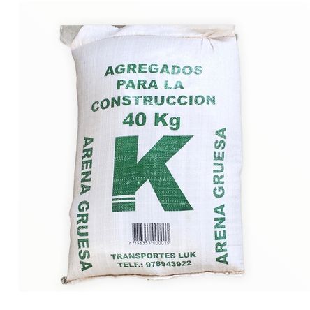 Arena Gruesa Saco 40kg