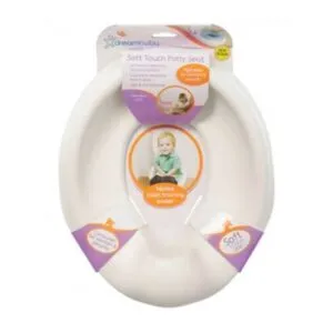 Asiento para inodoro infantil blanco Drembaby Soft Touch