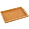 Azafate de Madera VIVA HOME Rectangular Marrón