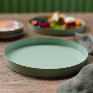 Bandeja de Metal Kentia Exotic 30x3cm Orange