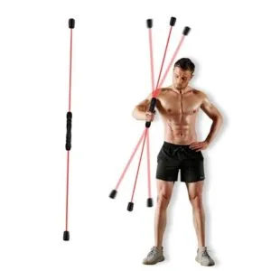 Barra Fitness De Entrenamiento Vibratoria Flexible Elástica