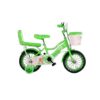 Bicicleta Infantil Kids Niña Aro16 Con Luces Doble Asiento Verde