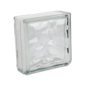 Bloque de vidrio Curvo 19 x 19 cm