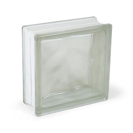 Bloque de vidrio Olas 19 x 19 cm