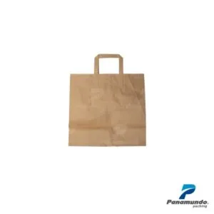 BOLSA DE PAPEL KRAFT «CON ASA» – 28 X 28 X 15 (#11) 25UND