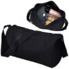 Bolso Cartera Maletín Deportivo Morral de Viaje Impermeable Negro D54