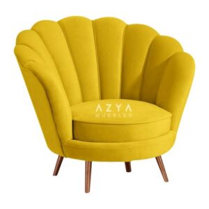 Butaca Abanico Amarillo