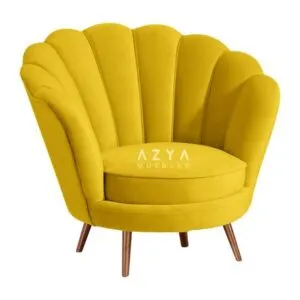 Butaca Abanico Amarillo
