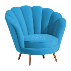 Butaca Abanico Turquesa