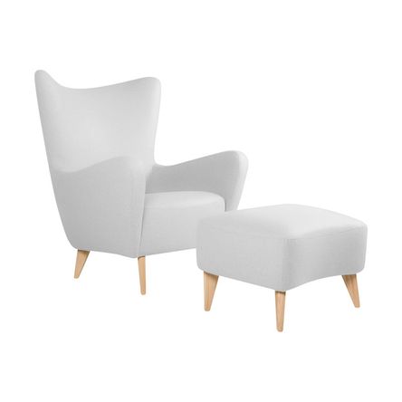 Butaca Archie Mavisac Color Blanco - Ultra Cuero