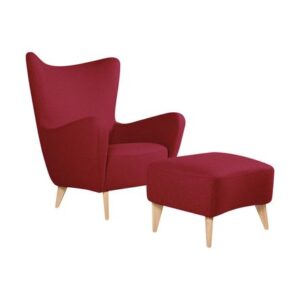 Butaca Archie Mavisac Color Rojo - Tela
