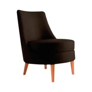 Butaca Clover Mavisaccolor Chocolate - Tela