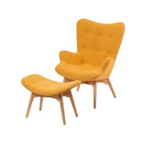 Butaca Fer+Banqueta FormasHome Amarillo