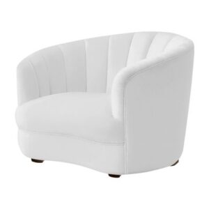 Butaca Isabella Mavisac Color Blanco - Ultra Cuero