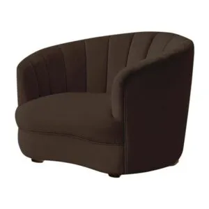Butaca Isabella Mavisac Color Chocolate - Tela