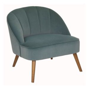 Butaca Naova Madera/Tela 72x78cm Verde