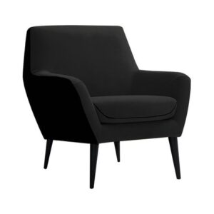 Butaca Omega Mavisac Color Negro - Tela