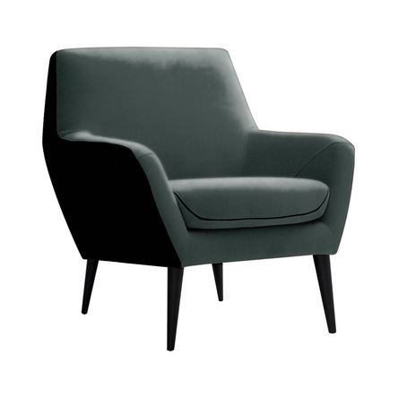 Butaca Omega Mavisac Color Verde Militar - Ultra Cuero