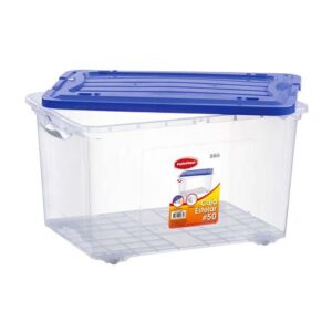 Caja estelar con tapa y ruedas #50